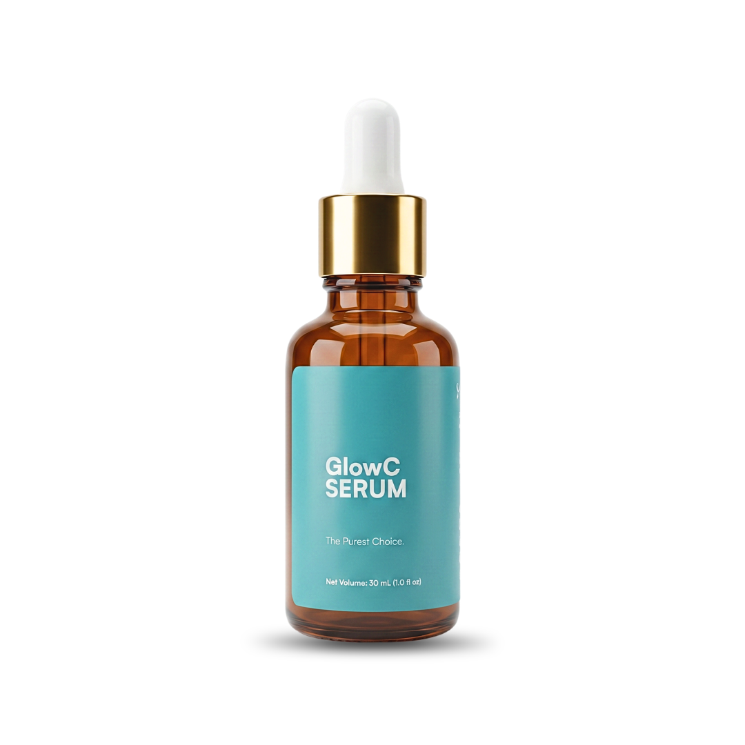 Revime Care Vitamin C Serum bottle for face brightening, dark spot reduction, and natural skin glow.